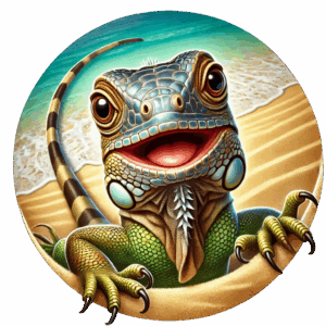 Casquette Iguane